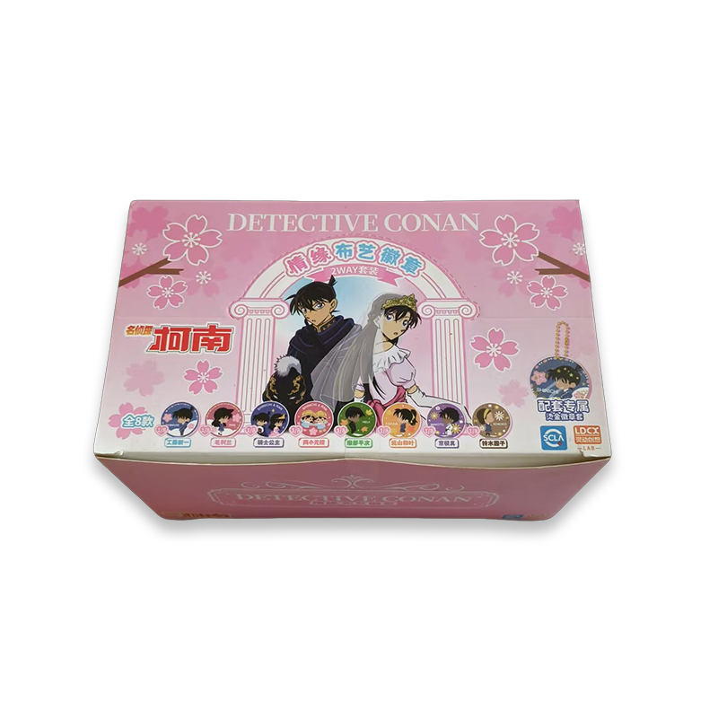 名侦探柯南情缘布艺徽章2WAY套装盲盒