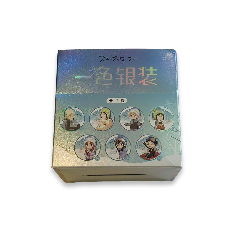跃动青春一色银装系列75mm盲盒